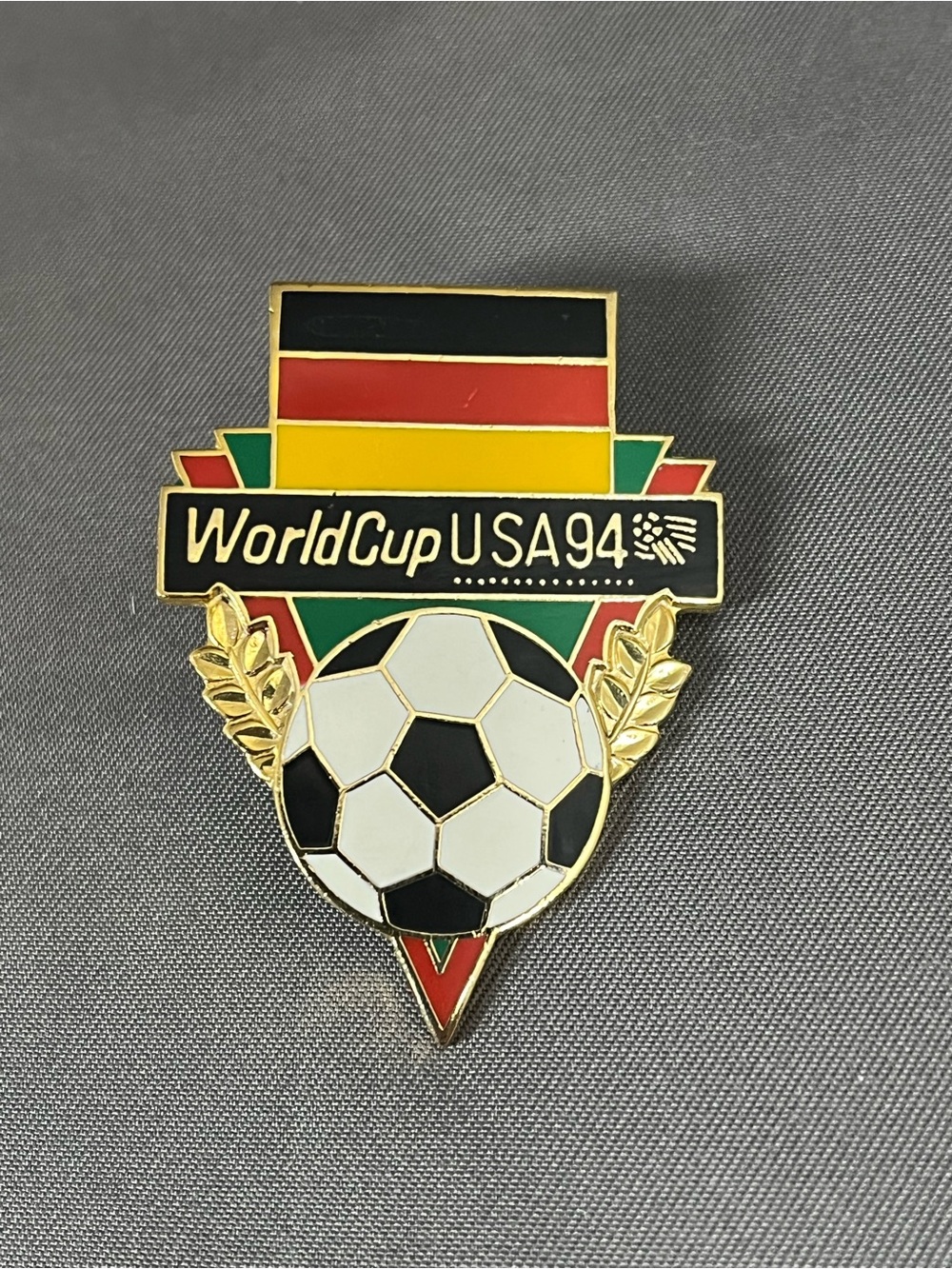 World Cup USA 94 Soccer Enamel Pin - Soccer Vintage Pin